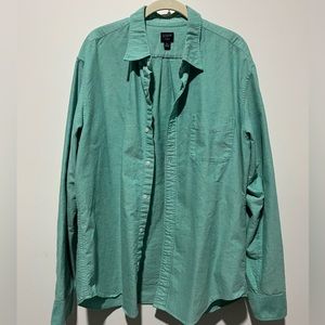 JCrew Mens XL Broken-in organic cotton oxford shirt